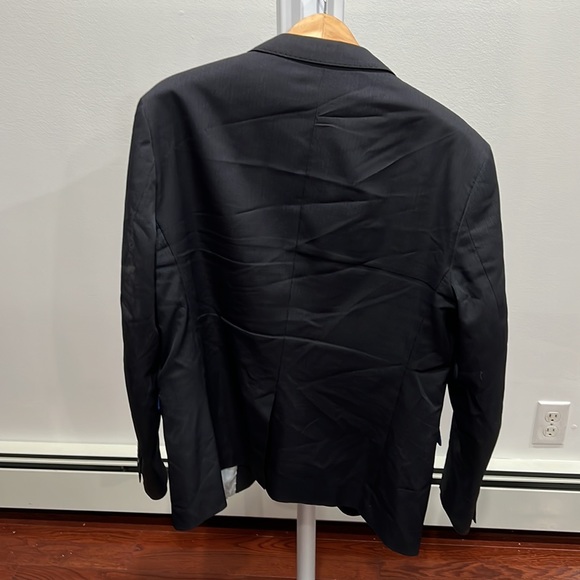 Men suit, navy color - Picture 2 of 2